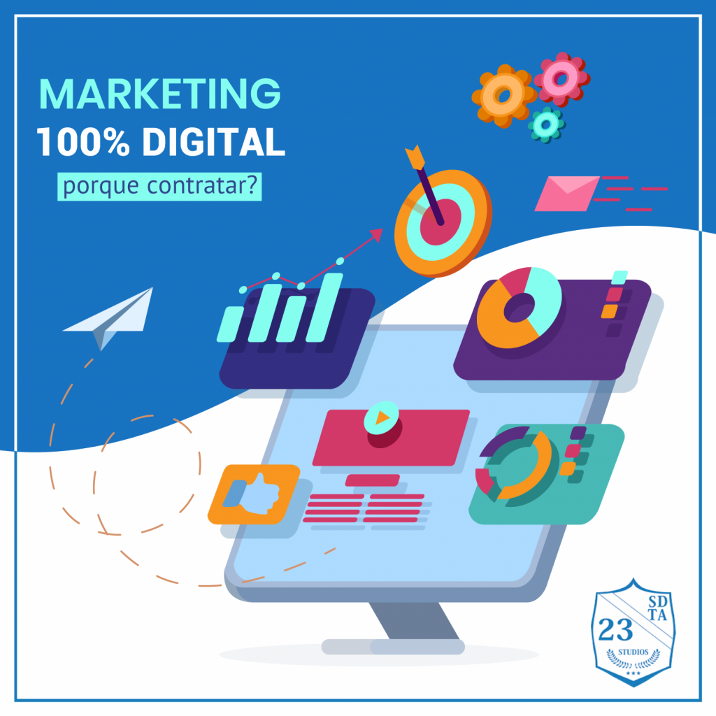 contratar agência de marketing 100% digital